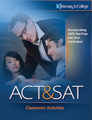 Cover of the Doorway to College ACT and SAT Classroom Activities book